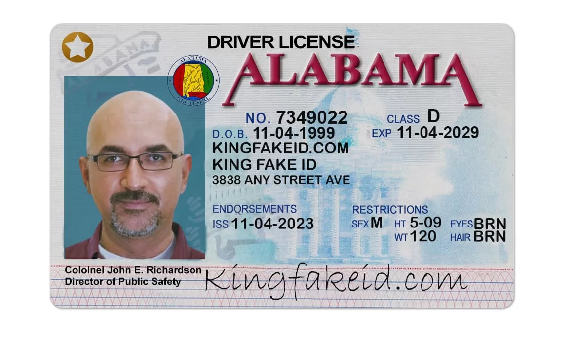 Fake Alabama ID