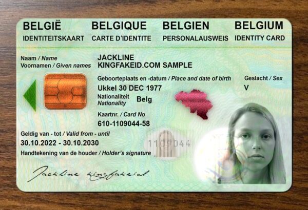 belgian identity card for foreigners